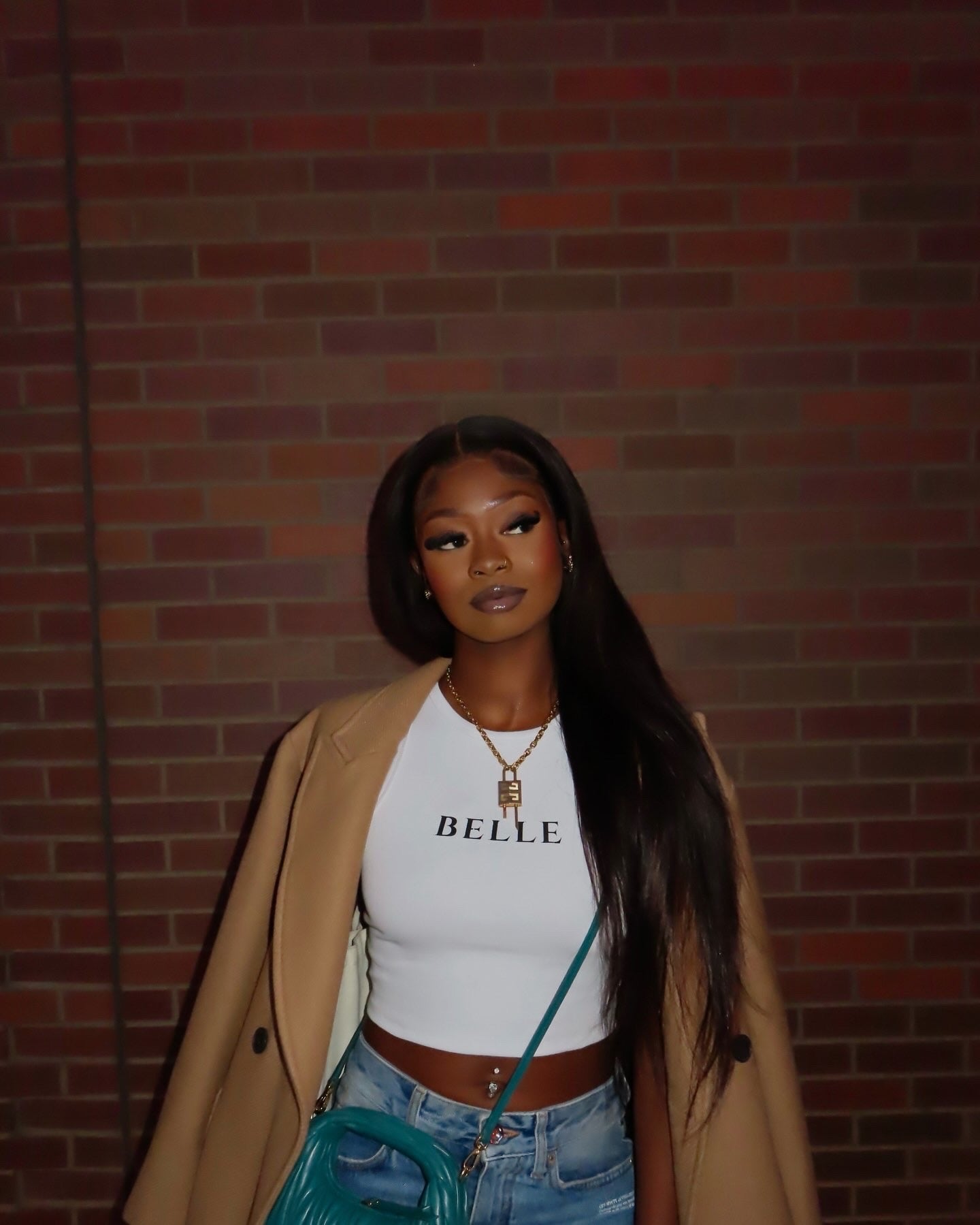 BELLE- EMBROIDERY TANK